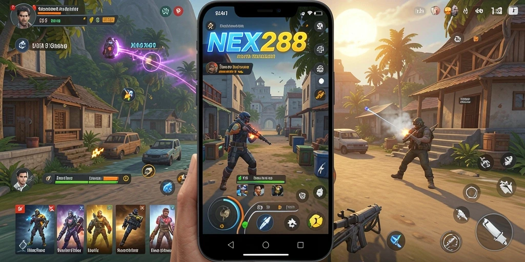 Tampilan antarmuka NEX288 yang modern dan mudah digunakan.
