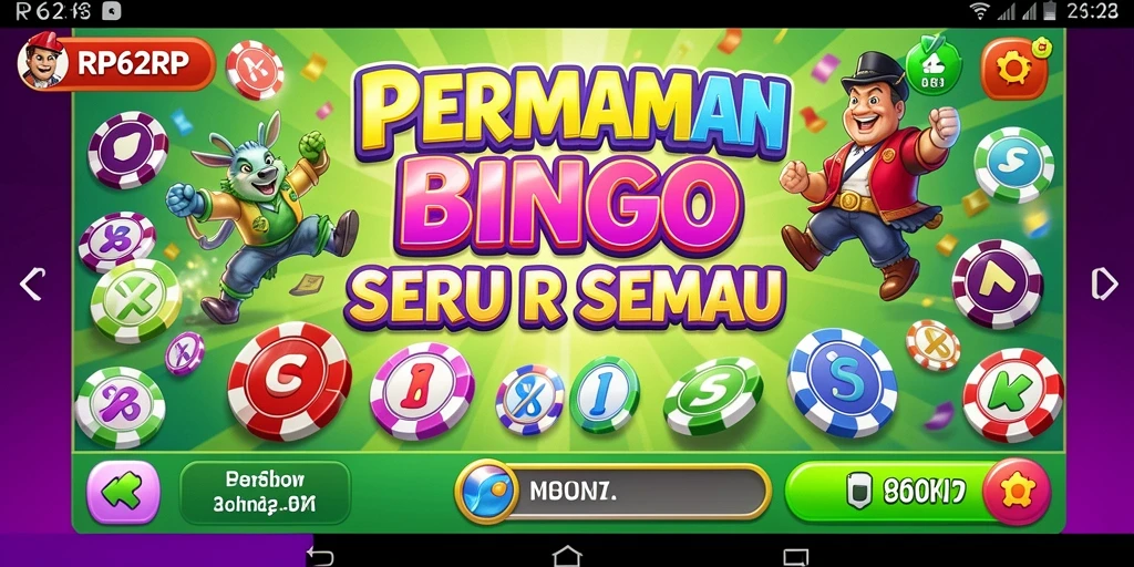 Tampilan seru gameplay Bingo di RP62RP dengan banyak pemain aktif.