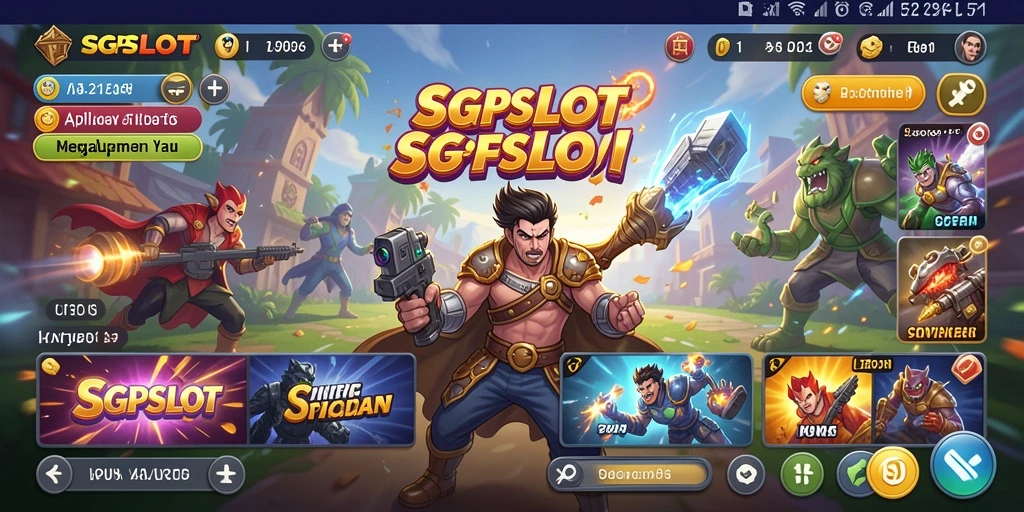 Tampilan utama <strong>SGPSLOT</strong> dengan antarmuka yang intuitif dan mudah digunakan.